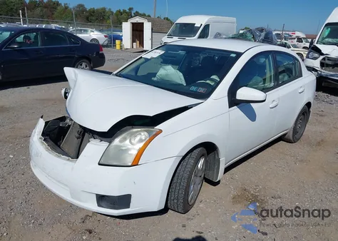 2007 Nissan Sentra 2.0S z USA, uszkodzony, nr VIN 3N1AB61E37L685140